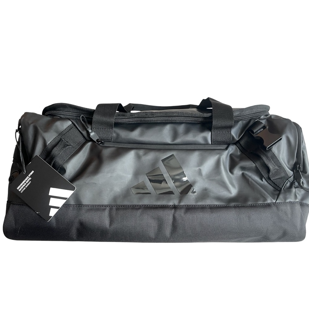 Adidas Large Duffel Backpack Bag Black NWT Gym Travel Baseball Sports